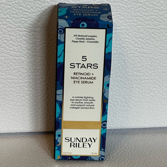 🆕 SUNDAY RILEY - 5 Stars Retinoid & Niacinamide Eye Serum 15 mL NIB - Picture 6 of 9